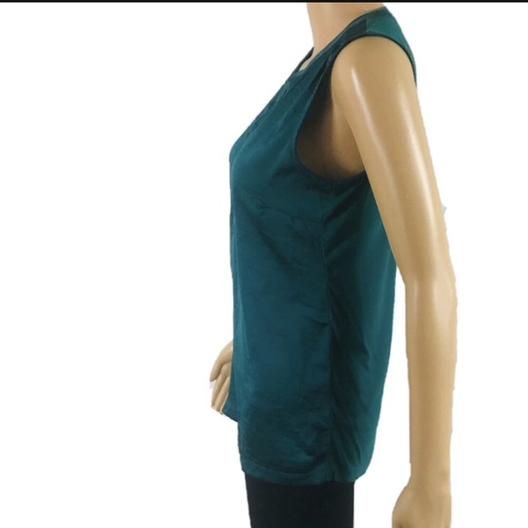 The Limited Green Work Blouse- Size Small - Picture 6 of 7